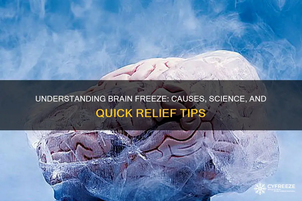 how do we get brain freeze