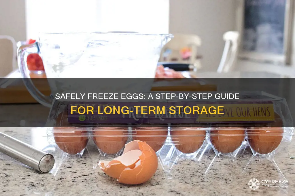 how do yiu safely freeze eggs