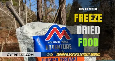 Reviving Dehydrated Delights: A Guide to Eating Freeze-Dried Food