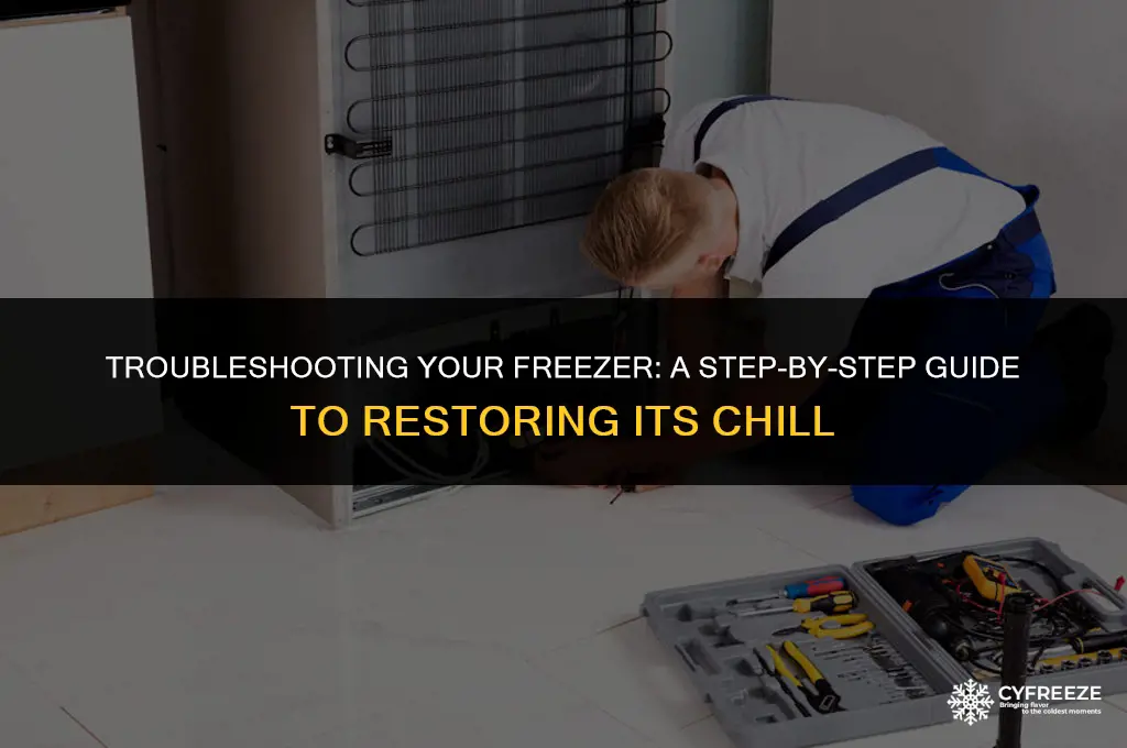 how do you fix a freezer that will not freeze