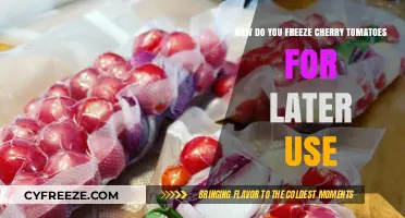Easy Guide to Freezing Cherry Tomatoes for Freshness Later