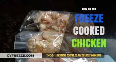 Mastering the Art of Freezing Cooked Chicken for Optimal Freshness