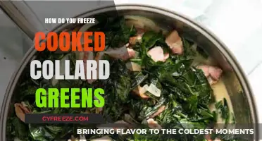 Preserve the Flavor: Freezing Cooked Collard Greens Made Easy