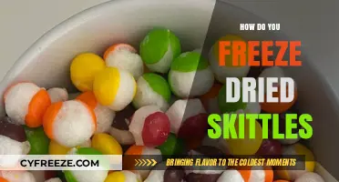 The Sweet Science: Freeze-Drying Skittles for a Crunchy Delight