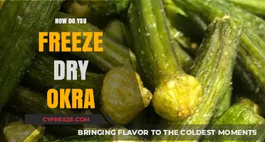 Preserving Okra: A Step-by-Step Guide to Freeze Drying