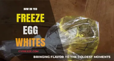 Easy Guide to Freezing Egg Whites for Later Use