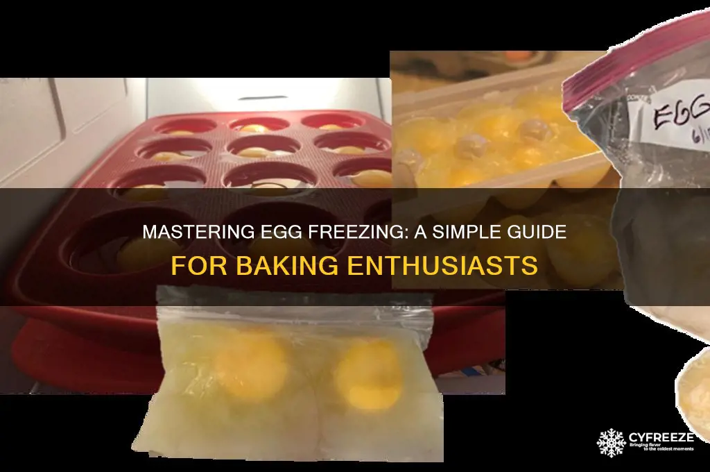 how do you freeze eggs for baking