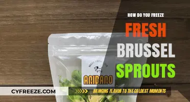 Preserving Nature's Bounty: A Guide to Freezing Fresh Brussel Sprouts