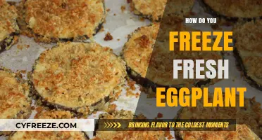 Preserving Summer's Bounty: A Guide to Freezing Fresh Eggplant