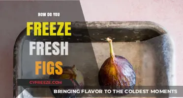 Preserving Nature's Sweetness: A Guide to Freezing Fresh Figs