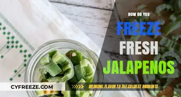 Preserve the Heat: A Guide to Freezing Fresh Jalapeños