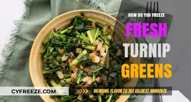 Preserve the Flavor: Freezing Fresh Turnip Greens Made Easy