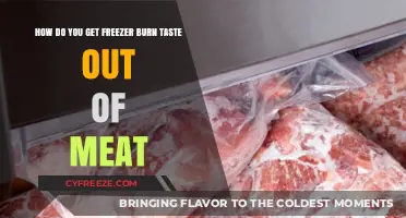 Remove Freezer Burn Taste from Meat: Simple and Effective Methods