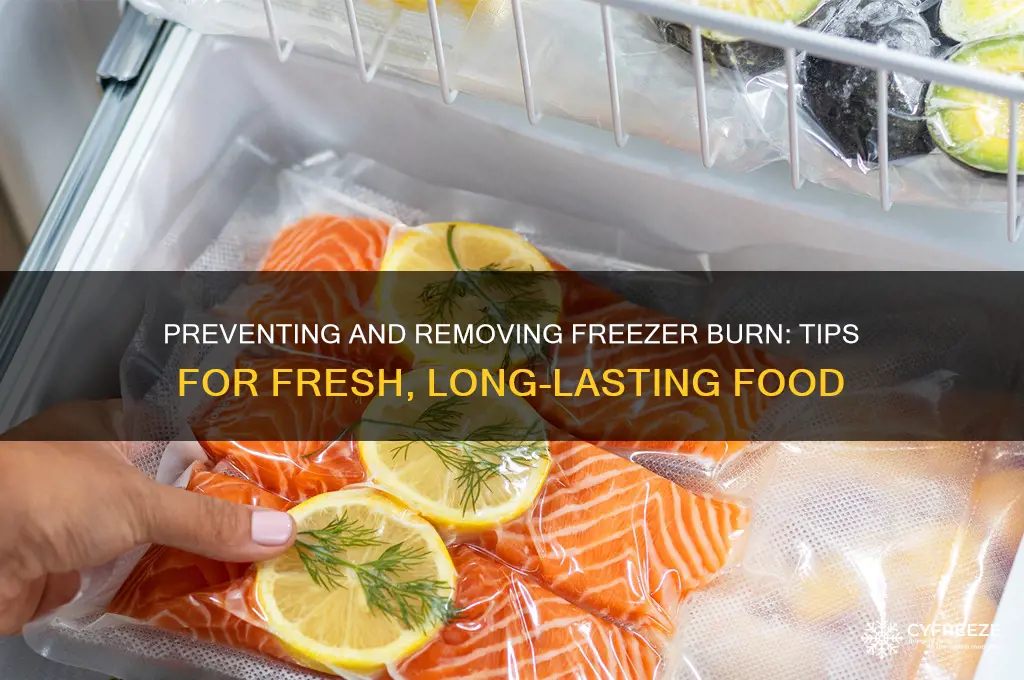 how do you get rid of freezer burn