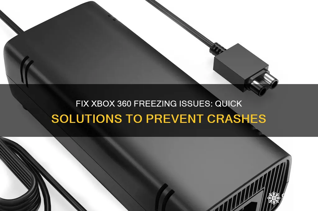 how do you get your xbox 360 to stop freezing