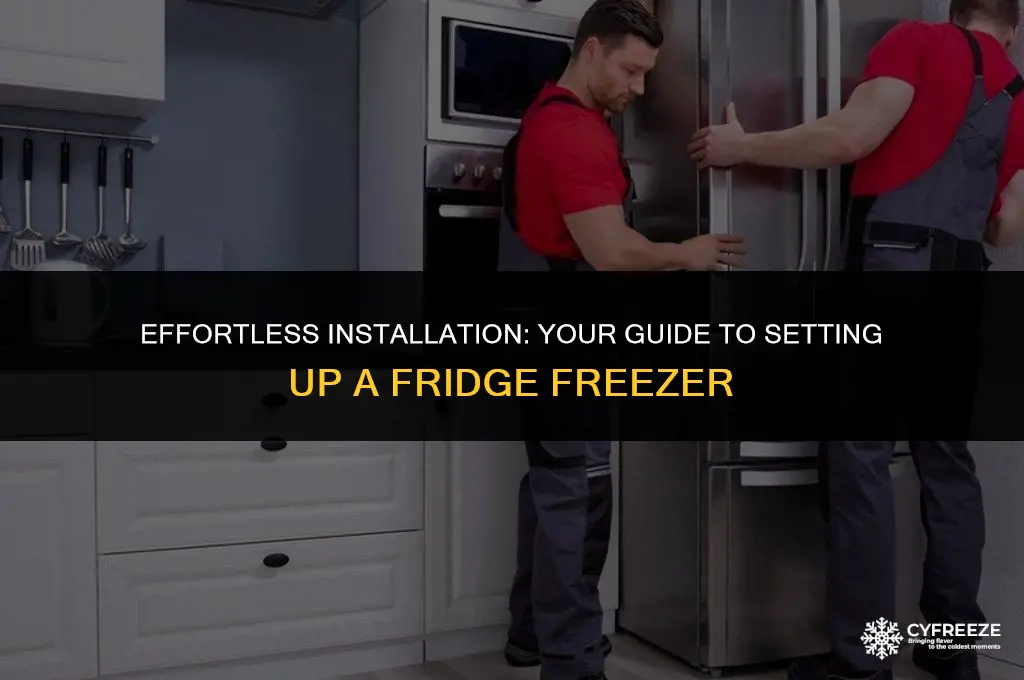 how do you install a fridge freezer