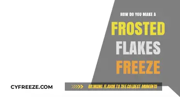 Chill Your Breakfast Game: Frosted Flakes Freeze Delight