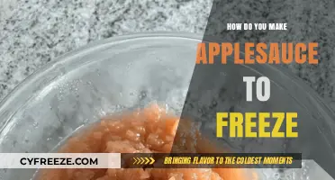 From Orchard to Freezer: The Ultimate Guide to Making Applesauce