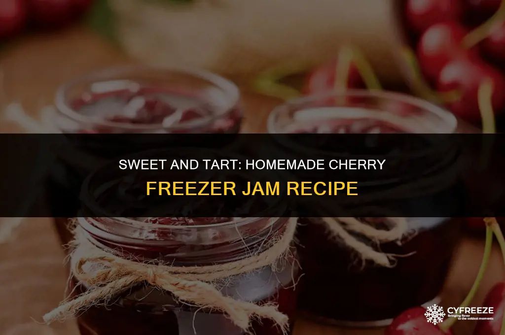 how do you make cherry freezer jam