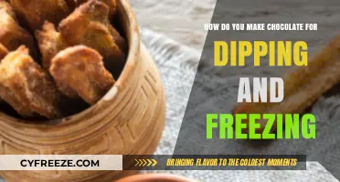 Easy Chocolate Dipping and Freezing: A Step-by-Step Guide