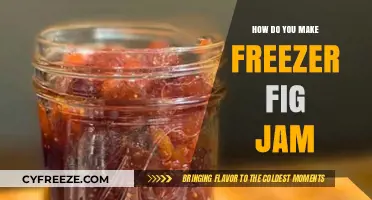Sweet Preservation: A Simple Guide to Freezer Fig Jam