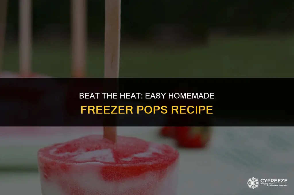 how do you make freezer pops