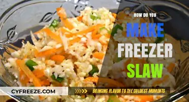 Crafting the Perfect Freezer Slaw: A Step-by-Step Guide