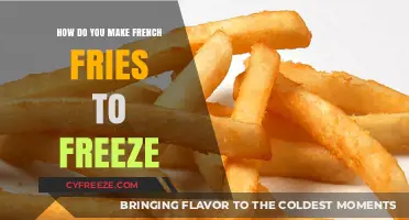 Crispy Convenience: The Ultimate Guide to Freezing Homemade French Fries