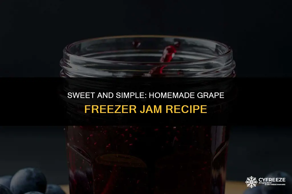 how do you make grape freezer jam
