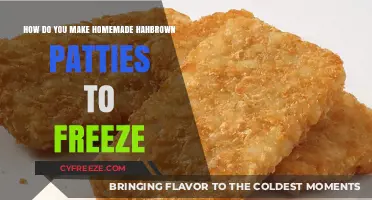 Crispy Homemade Hash Brown Patties: A Guide to Freezing Perfection
