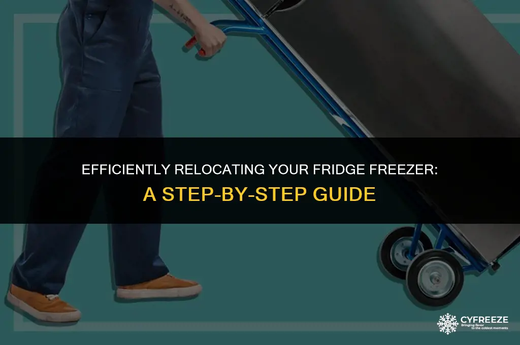 how do you move a fridge freezer