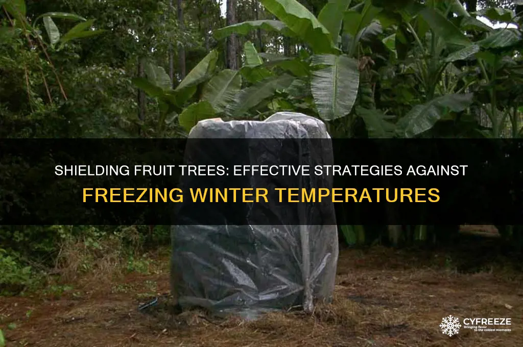 how do you protect fruit trees from freezing temperatures