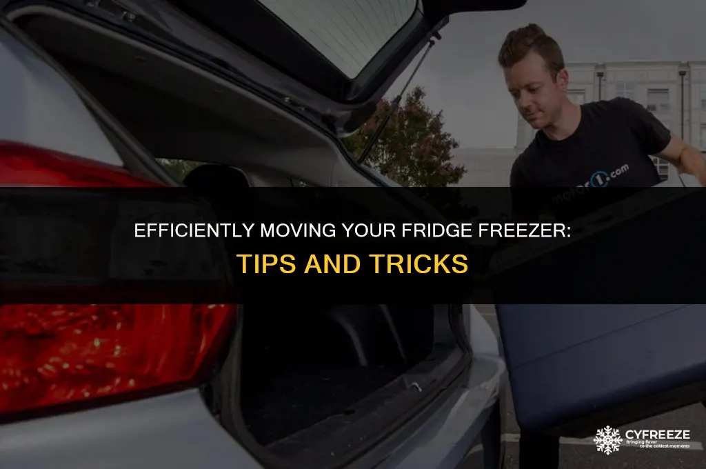 how do you transport a fridge freezer