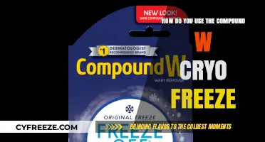Mastering Compound W Cryo Freeze: A Step-by-Step Guide for Effective Use