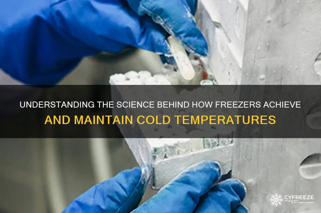 how does a freezer get cold