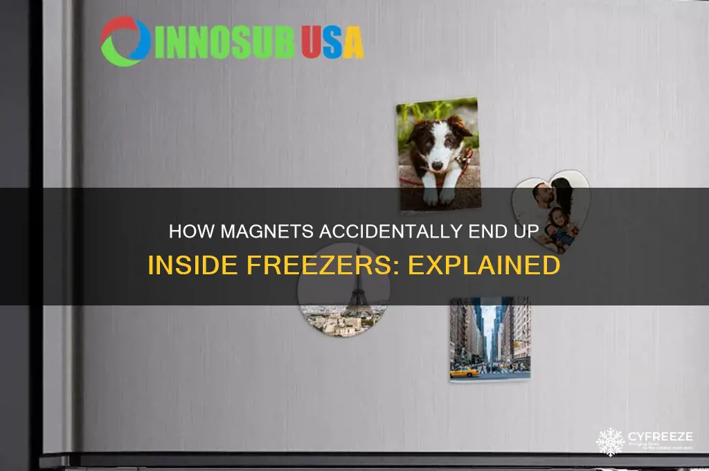how does a maget get in a freezer