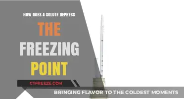 Solute's Impact: Understanding Freezing Point Depression in Solutions