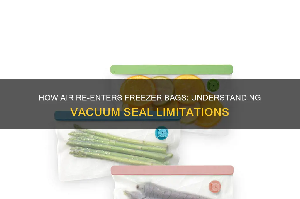 how does air get back in freezer bags