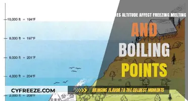Altitude's Impact: Freezing, Melting, and Boiling Points Explained
