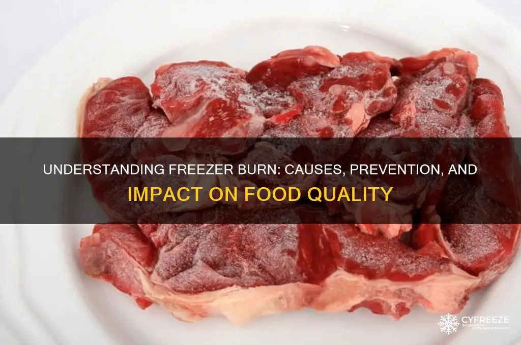 how does food get freezer burn