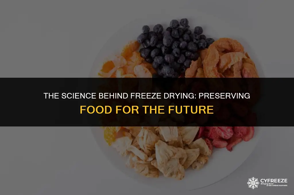 how does freeze drying food work