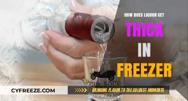 Why Does Liquor Thicken in the Freezer? Explained