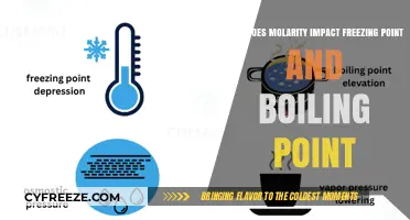 Molarity's Role in Altering Freezing and Boiling Points Explained
