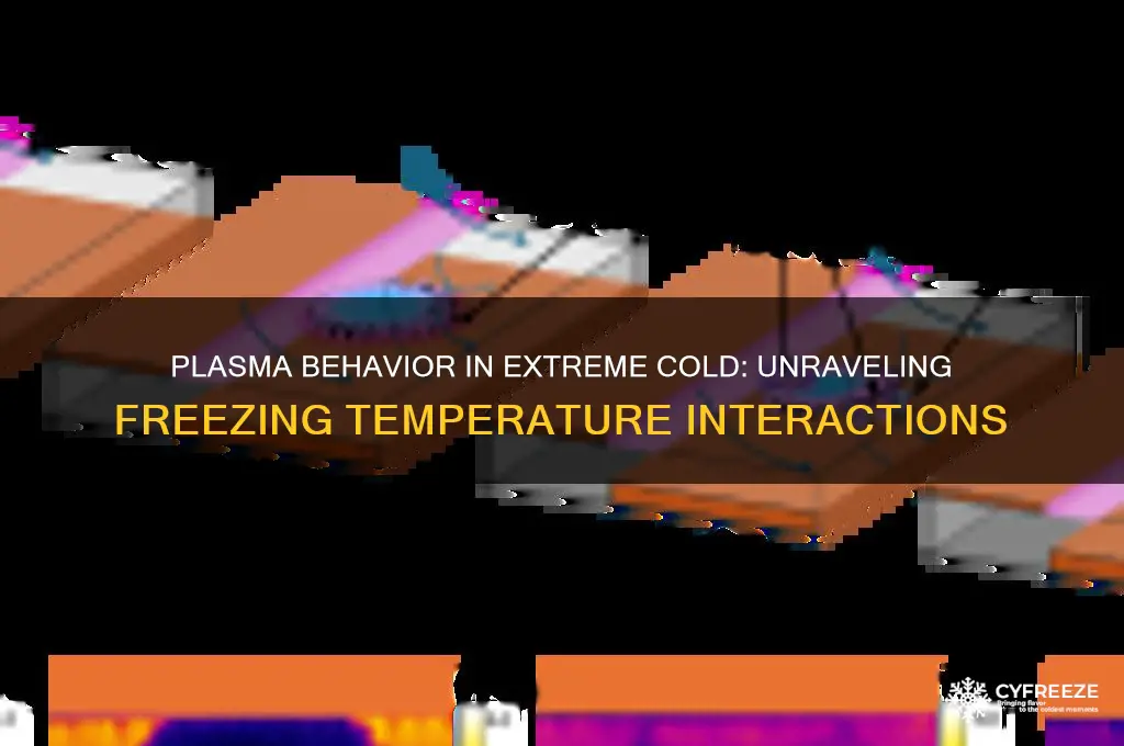 how does plasma act in freezing temperatures