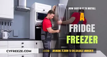 Effortless Chill: A Beginner's Guide to Installing a Fridge Freezer