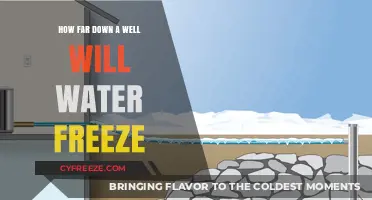 Exploring the Depths: At What Point Does Water Freeze in a Well?