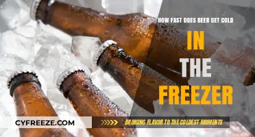Chilling Beer in the Freezer: How Quickly Does It Get Cold?