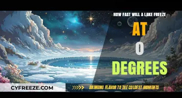 Chilling Insights: Lake Freezing Dynamics at Zero Degrees Celsius
