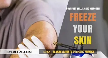The Chilling Truth: Liquid Nitrogen's Rapid Skin Freezing Effects