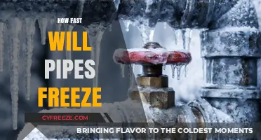 Chilling Truths: How Quickly Can Pipes Freeze in Winter?